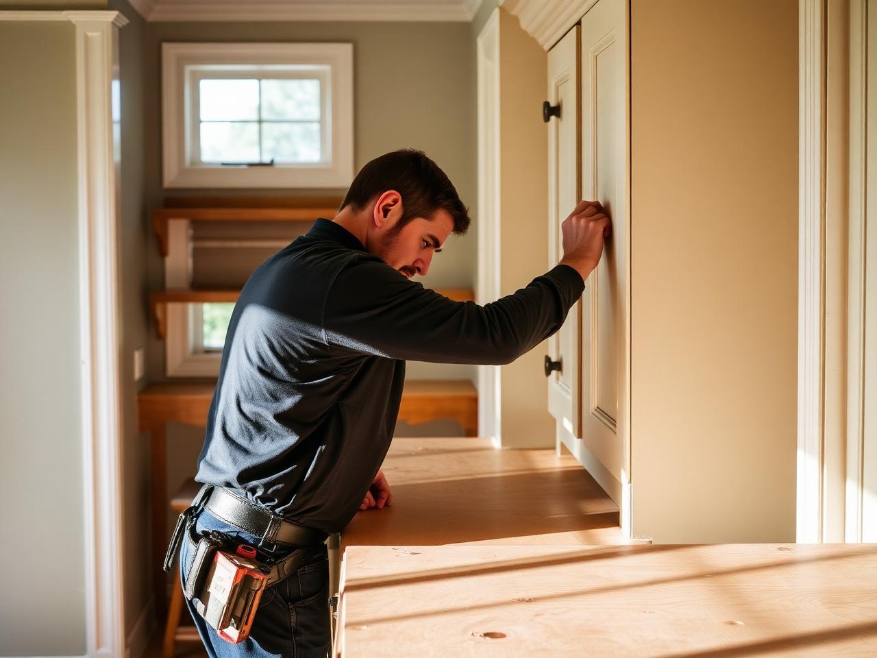 Craftsman at work